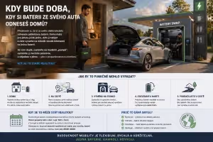 Baterie: Jedna baterie v autě a druhá doma: Budoucnost elektromobility