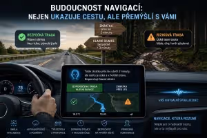 Bezpečnost: Budoucnost navigací v autech: až auto poradí jako zkušený spolujezdec