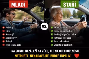 Bezpečnost: Starší řidiči za volantem: Proč je trpělivost důležitější než troubení