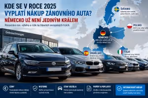 Autobazar: Kde se vyplatí nákup zánovního auta: Německo už není jediný král