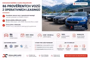 Aukce aut: Aukce aut z Rakouska: Prověřené ojetiny z leasingů