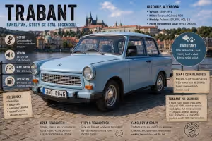 Doprava: Trabant: Bakeliťák, který se stal nesmrtelnou legendou