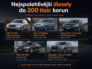 Diesel: Nejspolehlivější diesely do 200 tisíc korun