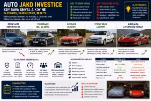 Finance: Auto jako investice: kdy má smysl koupit oldtimer nebo vzácnou edici