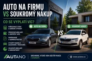 Daně: Auto na firmu vs. soukromý nákup: Co se vyplatí víc?