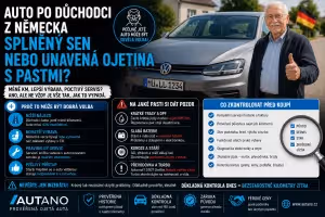Historie: Auto po důchodci z Německa: Splněný sen, nebo past?