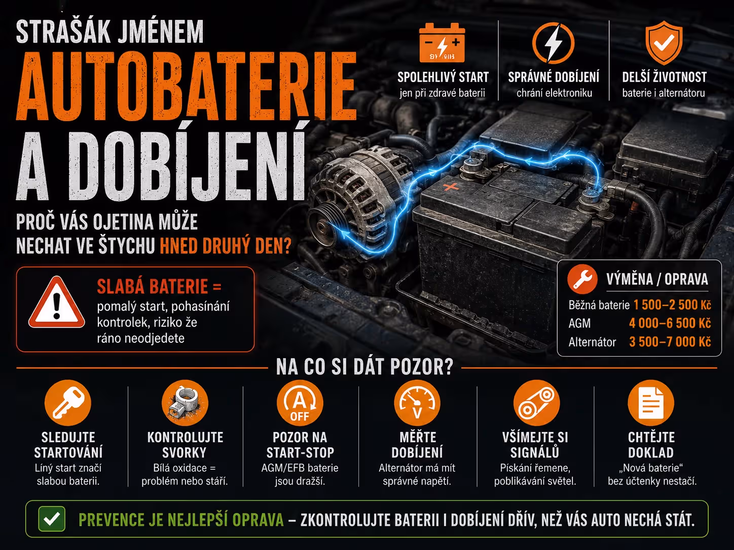 Autobaterie: Autobaterie a dobíjení: Proč ojetina nestartuje?