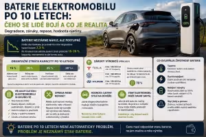 Baterie EV: Baterie elektromobilu po 10 letech: Čeho se lidé bojí a co ukazuje realita