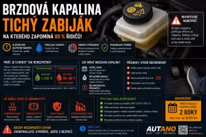 Bezpečnost: Výměna brzdové kapaliny: Proč ji neměnit až po nehodě?