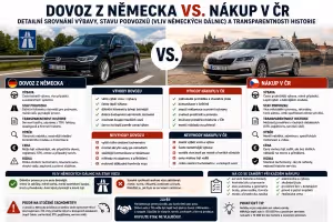Autobazar: Dovoz auta z Německa nebo nákup v ČR: kde dává ojetina větší smysl