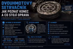 Nákup: Dvouhmotový setrvačník: Jak poznat konec a co stojí oprava?