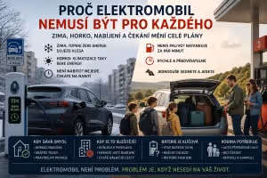 Baterie: Proč elektromobil není pro každého? Zima a nabíjení