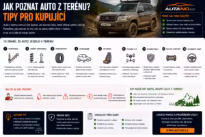 kontrola vozu: Jak poznat auto z terénu? Tipy pro kupující