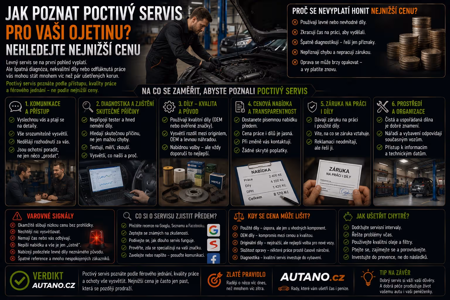 Nákup: Jak poznat poctivý servis pro vaši ojetinu? Rady a tipy