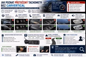 Bezpečnost: Jak poznat přetočený tachometr bez CarVertical podle stavu auta