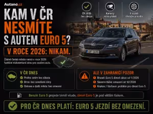 Bezpečnost: Kam v ČR nesmíte s autem Euro 5 a kdy?