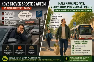 Bezpečnost: Když člověk sroste s autem: proč jezdíme i pár set metrů