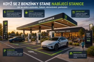 Cestování: Budoucnost nabíjení: Jak se mění benzínky na odpočívadla