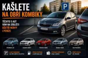 Bazar: Kašlete na kombíky. Těchto 5 aut vám ušetří nervy i peníze