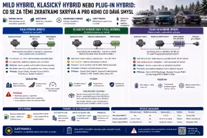 elektromobily: Mild hybrid, klasický hybrid nebo plug-in: co koupit a pro koho