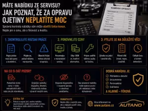 Finance: Máte nabídku ze servisu? Jak poznat, že neplatíte moc
