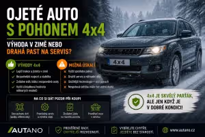 4x4: Nejlevnější servis podvozku 4x4: Které ojetiny se vyplatí?
