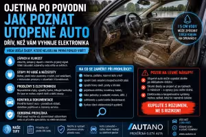 Bezpečnost: Ojetina po povodni: Jak poznat utopené auto?