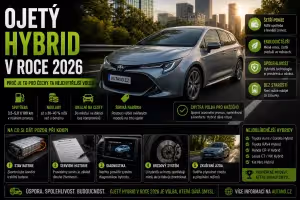 Doprava: Ojetý hybrid 2026: Proč je to pro Čechy nejchytřejší volba?
