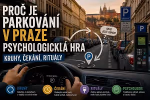 Autobazar: Proč je parkování v Praze psychologická hra pro každého řidiče