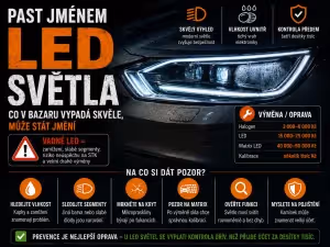 Bezpečnost: Past jménem LED světla: Kdy se ojetina prodraží?