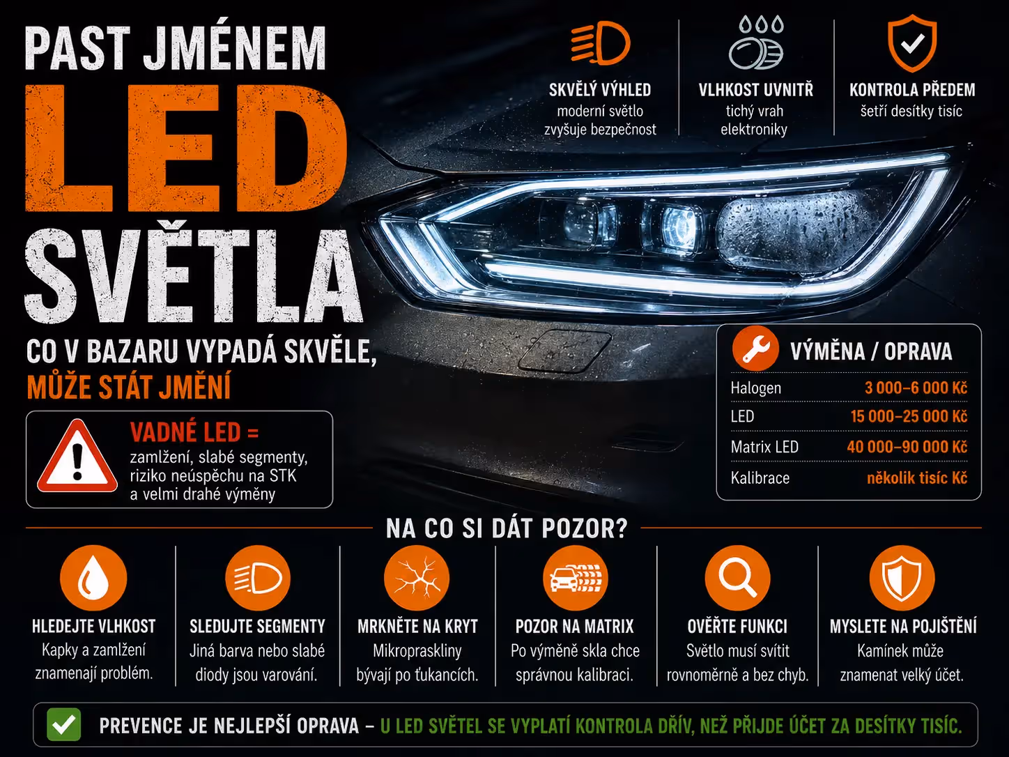 Past jménem LED světla: Co v bazaru vypadá skvěle, může stát jmění