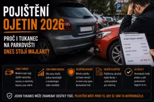 ADAS: Pojištění ojetin 2026: Proč i „ťukanec“ stojí majlant?