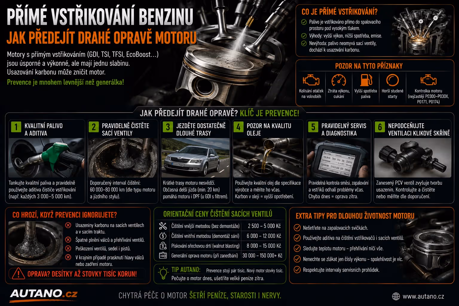 Benzin: Přímé vstřikování benzínu: Jak předejít drahé opravě?