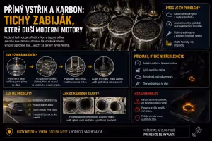 Motor: Karbon v motoru: Jak tichý zabiják dusí moderní ojetiny