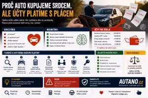 Finance: Proč auto kupujeme srdcem, ale účty platíme s pláčem?