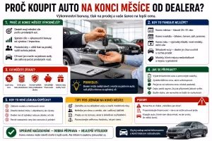 Autobazar: Proč se vyplatí koupit auto na konci měsíce od dealera