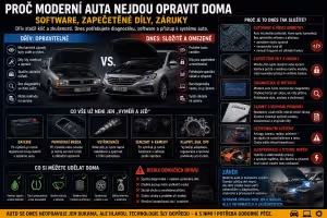 Bezpečnost: Proč auta nejdou opravit doma: Software a záruky