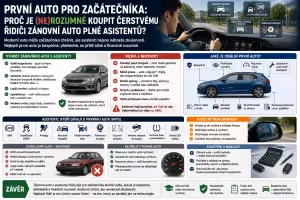 Asistenti: První auto pro začátečníka: kdy zánovní vůz s asistenty dává smysl