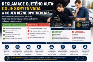 Nákup: Reklamace ojetého auta: Skrytá vada vs. opotřebení