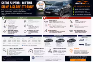 Ojetiny: Škoda Superb ojetina: Silné a slabé stránky
