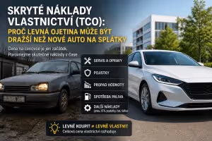 Finance: Skryté náklady vlastnictví auta: proč levná ojetina nemusí být levná