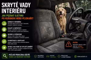 Bezpečnost: Skryté vady interiéru: Jak poznat auto po kuřákovi či psovi