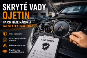 Autobazar: Skryté vady ojetin: Na co máte nárok a jak správně reklamovat?