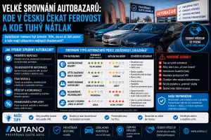 Autobazar: Srovnání autobazarů v ČR: Praha, Brno a Ostrava v recenzích